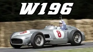 Mercedes-Benz W196 + Streamliner with Stirling Moss, Stewart, Mass and Wolff (Goodwood 2015)