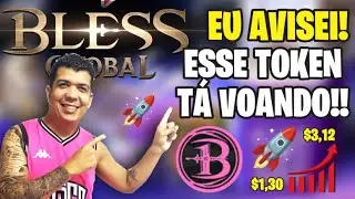 EU AVISEI! E O TOKEN DO BLESS GLOBAL EST&Aacute; VOANDO MAIS DE 100%