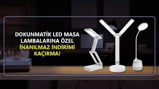 Dekoratif LED Masa Lambaları İndirimli Fiyatıyla marketekno.com'da!
