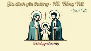 GIA ĐÌNH YÊU THƯƠNG - KARAOKE - TONE NỮ - NS. HỒNG VIỆT
