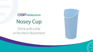 Nosey Cup - Enables you to drink without neck movement!