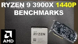 Ryzen 9 3900X 1440P Gaming Benchmarks and Review