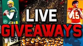 SNIPING FILTER GIVEAWAYS! OPENING INSANE VARIETY PACKS! MADDEN MOBILE 20 GAMEPLAY!