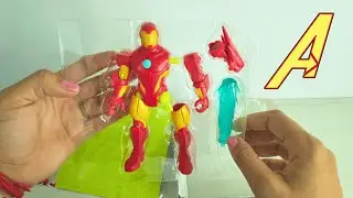 ASMR Toy Unboxing Iron Man Mix Mashers 🦾 | Ultimate Experience