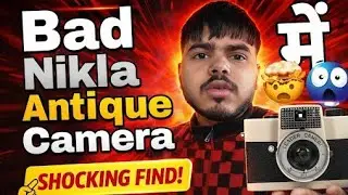 I found a RARE Antique Camera... then THIS happened! 😱 || VLOG #10