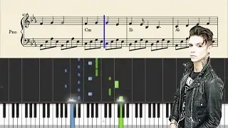 Andy Black - We Don't Have To Dance - Piano Tutorial + Sheets
