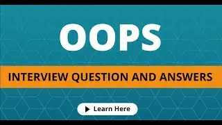 #1 OOPS Interview Questions & answer