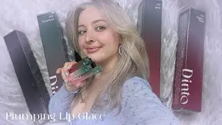 NEW Dinto Pearl-Kissed Plumping Lip Glace Peter and Wendy Collection