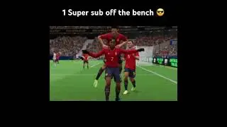 Super sub 🔥 #supersub #fifa #newgoal #header #goal #goaloftheseason #footballclips #gaming