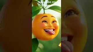 When an Orange Eats Itself 🍊😂 Surreal Funny Animation&rdquo;#shorts