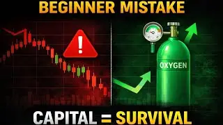 Capital & Risk Management - Beginners Make this Mistake 🤯 #trading #sharemarket  #riskmanagement 