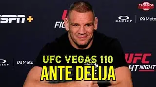 Ante Delija Defends Aspinall, Says He Won't Fight Him For Title | UFC Vegas 110