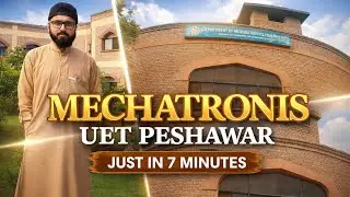Robotics Department in Peshawar|  Vlog#01 #tour# robotics #Automation #makemefamous 