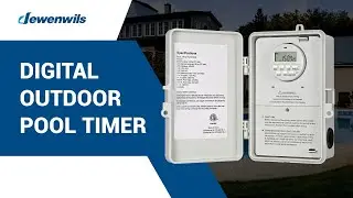 How to Use DEWENWILS Pool Pump Timer, Digital Timer Box HODT01B