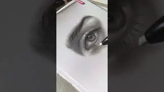 Amazing EYE Sketch. | Realistic Eye draw | Crazy ART #shorts #art