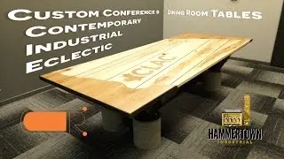 Conference and Dining Room Tables, Contemporary, Industrial, Eclectic