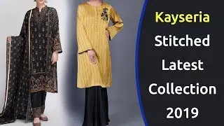 Latest Stylish KAYSERIA STITCHED Lawn Summer Collection 2019&nbsp;| Pakistani Lawn Suits