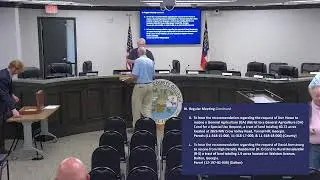 Dalton-Whitfield Planning Commission Meeting 9-22-2025