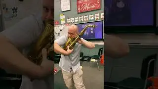The #BackwardsSax! #Band #banddirector  #didyouknow #sax #saxophone #saxophonetips #sigmaboy #fyp