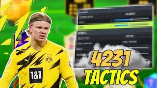 FIFA 22 THE MOST *META* 4231 CUSTOM TACTICS & PLAYER INSTRUCTIONS!! | FUT 22