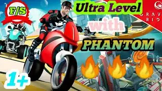 Gravity rider online game play android and iOS ultra levels with Phantom bike