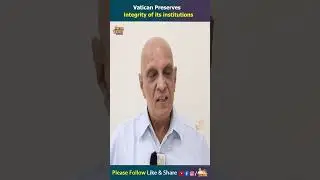 vatican preserves  integrity of its institutions | Tirumala Laddu Controversy | Supreme Court | IYR