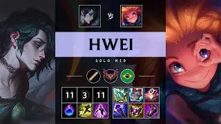 Hwei Mid vs Zoe - BR Grandmaster Patch 25.08