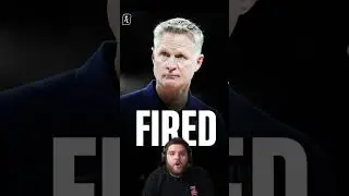 STEVER KERR FIRED?? #nba #warriors #stephencurry #stevekerr #lakers #lebronjames #sports #shorts