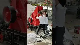how to #crushing #constructionwaste after #demolition into #sand #rockcrusher #brick #riverpebble