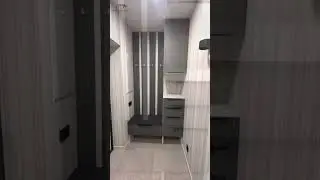 Прихожая со стильным креативным дизайном от компании 
