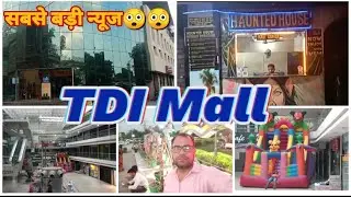 TDI mall in agra| TDI Mall Carnival Cinema Hall| TDI Mall Haunted House|TDI Mall| Let's Enjoy Hindi