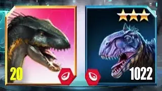 INDORAPTOR Vs MAJUNGASAURUS LEVEL 1022 - Jurassic World The Game