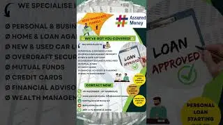 Unlock Instant Loans with #AssuredMoney &ndash; Fast Funding for all types of LOANS🚀 #finance #loan #india