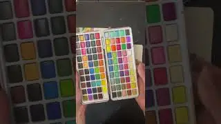 Art Supply Review: Grabie Art Watercolor Set 100 Colors