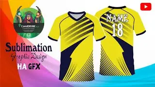 Sublimation Graphic Design CorelDraw TShirt Vector Design #hagfx