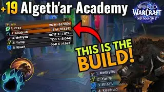 We Found The Best Build! | +19 Algeth'ar Academy Guardian Druid PoV!
