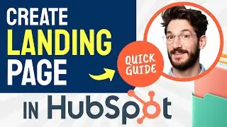 How to CREATE a Landing Page in HubSpot (Step by Step)