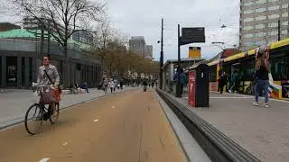 Street View Rotterdam &ndash; Coolsingel - 4k