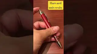 Harvard  university ballpoint pen #2023 #art #penlovers #pen #penbook #writinginstruments
