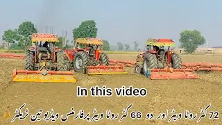 3 Tractor Chal Rahe ￼ha performance video aa gi 🚜￼