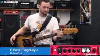 Oliver McEwan - P-Bass - BH550/BH800 Examples