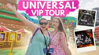 VIP TOUR UNIVERSAL HOLLYWOOD || Backlot Tour, Nintendo Land & Secret Lives of Pets
