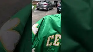 Celtics Vintage Starter Jacket at a Yard Sale