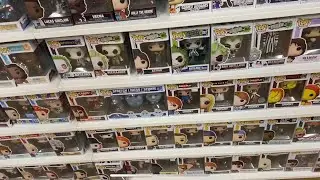 Travelling to the Funko Pop shop Cosmic comics