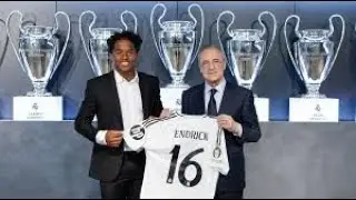 17 Year Old Endrick Has PHENOMENAL SKILLS! PRESENTED AS REAL MADRID PLAYER