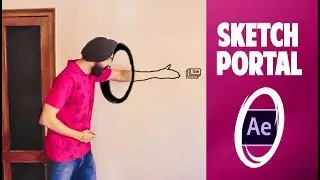 Sketch Portal | VFX Breakdown using Adobe After Effects | Raj Angad vines