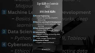 🚀 Top 5 AI Skills You MUST Learn in 2025!