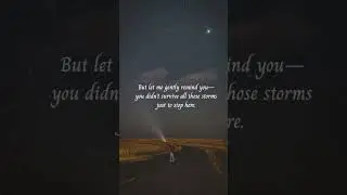 &ldquo;You didn&rsquo;t come this far to give up.&rdquo;