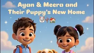 Ayan & Meera and Their Puppy&rsquo;s New Home 🐶🏡 | Kids Cartoon Story