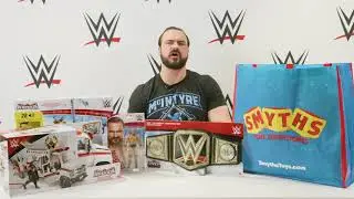 Drew McIntyre Shops for WWE Toys at Smyths Toys